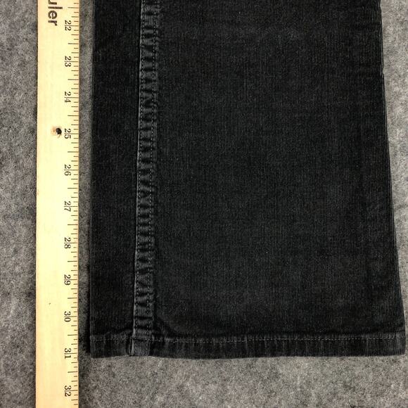 The North Face Corduroy Jeans Womens 6 Gray Bootcut Low Rise Stretch Cotton - Picture 12 of 14